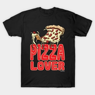 Pizza Slice Pizza Lover Sausage Pepperoni T-Shirt